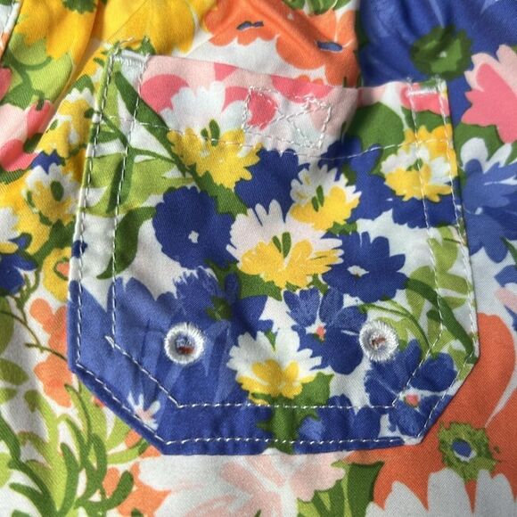 Janie and Jack 100049151 Boy Golden Floral Floral Swim Trunk size 6-12 M NWT - Picture 11 of 12